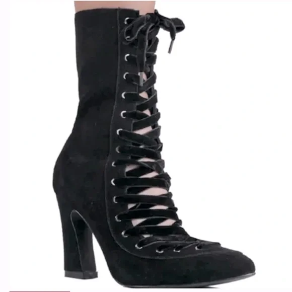 YRU Shoes Dolls Kill Yru Teleport Goth Coven Witchy Halloween